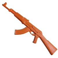 Karabin Gumowy Ak-47 Pomarańczowy z Pasem