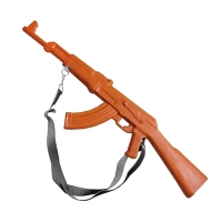 Karabin Gumowy Ak-47 Pomarańczowy z Pasem
