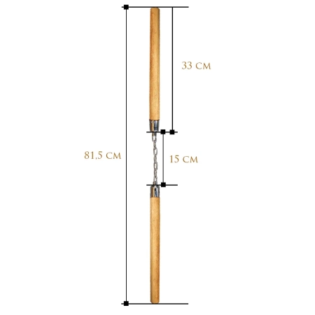 Nunchaku Profesjonalne Na Łańcuszkach Advance