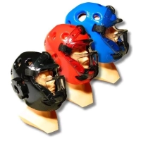 Kask Piankowy Z Kratą S Czarny