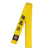 Pasy Do Kyokushin Karate 220 cm Żółty