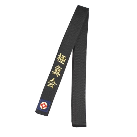 Pasy Do Kyokushin Karate 300 cm Czarny