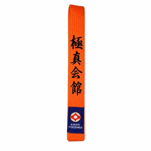 Pas Karate Kyokushin Pomarańczowy 220 cm RD