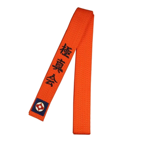 Pasy Do Kyokushin Karate 220 cm Pomarańczowy