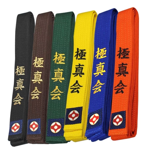 Pasy Do Kyokushin Karate 280 cm Czarny