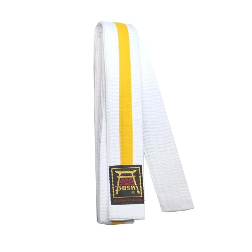 Pół Pas Dwukolorowy Z Lamówką 220 cm Biały