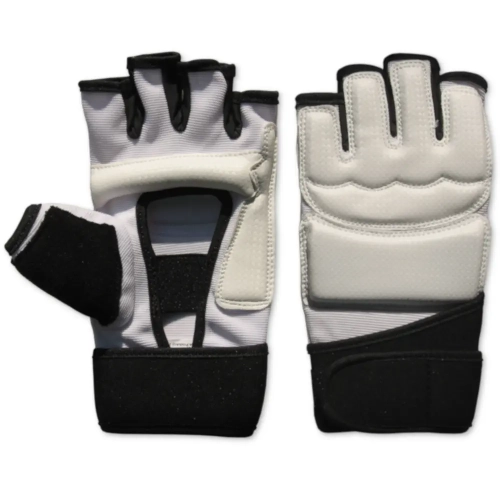 Rękawice Do Taekwondo Czarno - Białe S