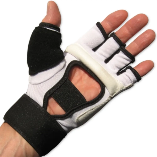 Rękawice Do Taekwondo Czarno - Białe S