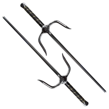 Sztylety Sai Master Octagon 54 cm Chromowane