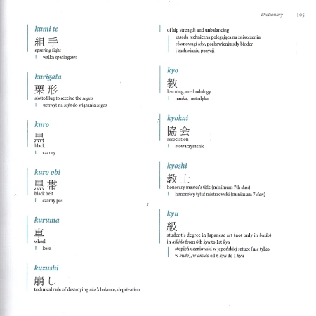 Terminology Used in the art of Aikido JPN EN PL